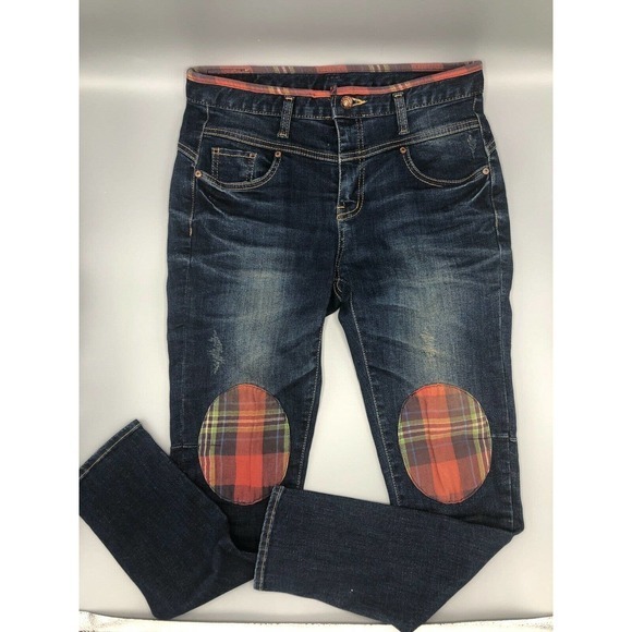 Korean Jeans Sz. 26 Small Stretch‎ Denim. Unique. - Picture 8 of 12